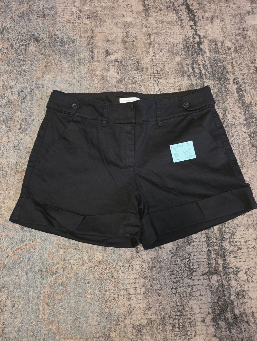 New York & Company Black Womens Size 2 Bottoms - Solid Black
